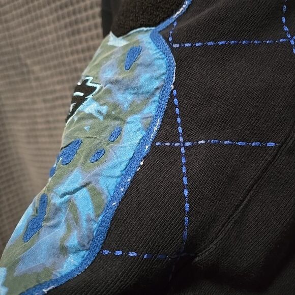 RARE Johnny Blaze Sweatshirt VTG Lg 90s Y2K Street Punk Hip Hop Skater Emo Goth - Picture 7 of 16